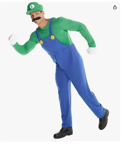 Costume Luigi Cosplay Uomo - Taglia S Nuovo! - Foto 1 di 3
