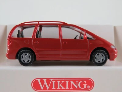 Wiking 29902 VW Sharan I (1995-2000) in rot 1:87/H0 unbespielt/OVP - Bild 1 von 4