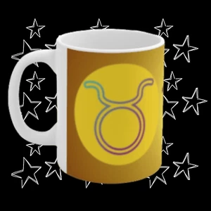 Taurus Ceramic Mug, 11oz - Picture 1 of 6