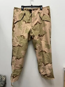 USGI ECWCS GORE-TEX COLD WEATHER DESERT CAMOUFLAGE PANTS - LARGE REGULAR. - Picture 1 of 6