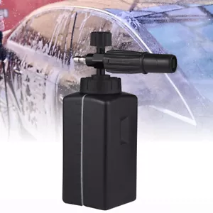 Snow Foam Lance Pressure Washer Spray Gun For Car Wash Soap Cannon Bottle Black - Picture 1 of 12