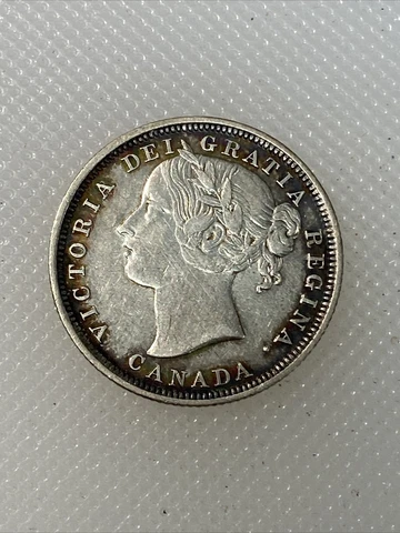 1858 canada 20 cent J2 Cover