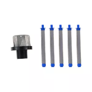 1Pc 288716 3/4" Inlet Strainer Thread & 5Pcs 288749 Airless Spray Gun Filter Set - Picture 1 of 12