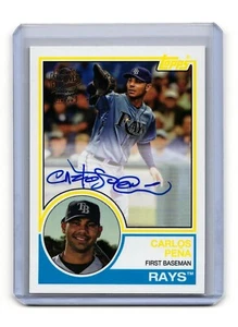 2022 Topps Archives Fan Favorites Autographs #83FF-CP Carlos Pena Autograph AU - Foto 1 di 2
