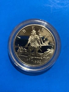 1992 Proof Columbus - Commemorative Half Dollar - Picture 1 of 2