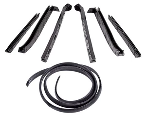 1958-60 Thunderbird Convertible Top Seal Kit Complete Weatherstrip New - Picture 1 of 2