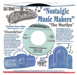 Four Aces-Stranger in Paradise (VG+)  reissue - Bild 1 von 2