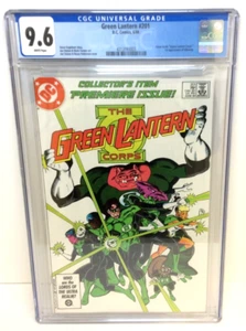 1986 DC COMICS GREEN LANTERN 201 GREEN LANTERN CORPS 1ST APP KILOWOG CGC 9.6 - Picture 1 of 3