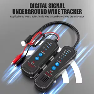 Localizador de cables subterráneos, trazador de circuitos eléctricos, localizador de cables de bajo voltaje - Imagen 1 de 22