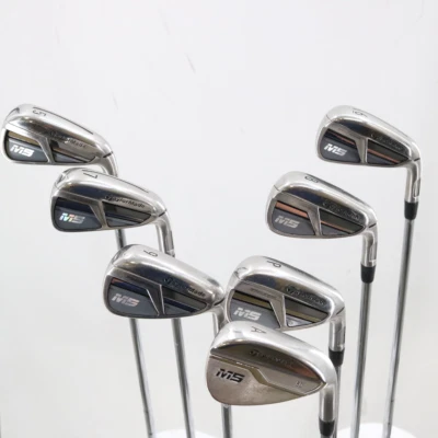 TaylorMade M5 Iron Set 5-P,A True Temper MPH 85 Steel Stiff Right-Hand G-148829 - Image 1 of 4