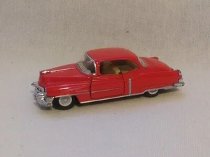 Vtg 1/43 Diecast and Plastic 1953 Cadillac Series 62 Friction Drive Pullback RED - Picture 1 of 12