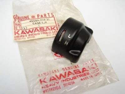 Estuche interruptor carcasa superior izquierda NOS Kawasaki F6 F7 F11 G4TR KV100 G5 46086-016-21 Foto 1 de 4