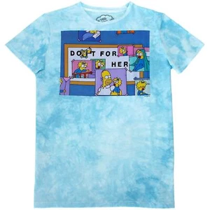 Cakeworthy The Simpsons Do It For Her Tie Dye T-Shirt Size L New With Tags - Picture 1 of 1