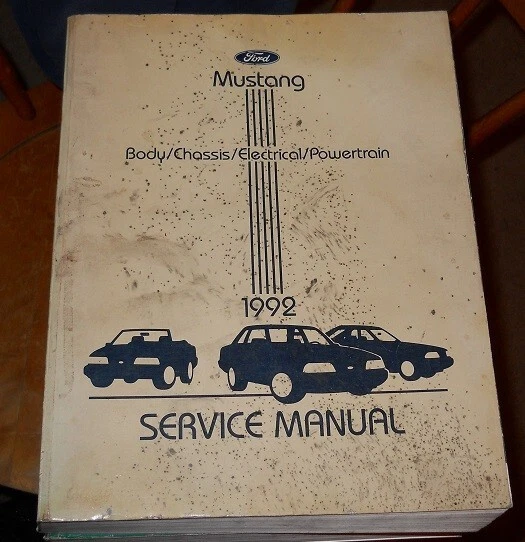 1992 Ford Mustang Service Manual - Image 1 of 1