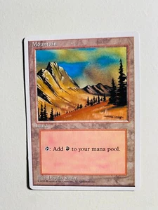 1X MTG MAGIC THE GATHERING MOUNTAIN NM-MT CARD - Picture 1 of 2
