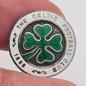 Raro Pin Insignia Vintage Esmalte Plata Esterlina Escocia El Club de Fútbol Celta - Imagen 1 de 4