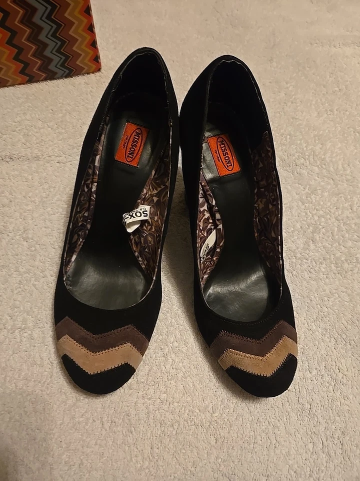 Zapatos de salón Missoni de gamuza 7 Foto 1 de 4