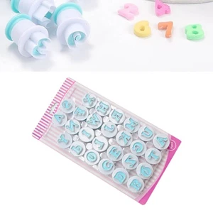 26 Pcs Letter Number Chocolate Molds Plastic Safe Spring Design Chocolate - Picture 1 of 12