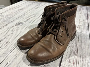 Botas Para Hombre John Varvatos Talla 8 M Cuero Marrón Excelente Estado 0173 - Imagen 1 de 11