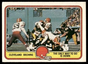 1981 Fleer Team Action #12 L'unica strada da percorrere è giù - Foto 1 di 2