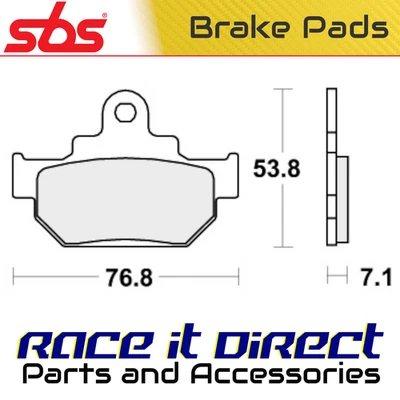 Pastillas de freno para SUZUKI RM 250 1985-1986 Front Street SBS Foto 1 de 4
