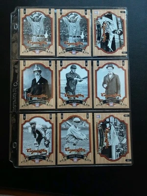 Lote de 40 Salón de la Fama Panini Cooperstown 2012 cristal rojo SP/399 sin dobles Foto 1 de 4