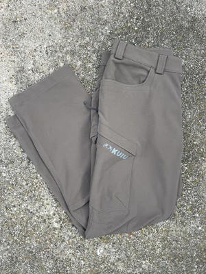 Kuiu Attack Hunting Pants Mens Ash Sz 32/31 - Short Primeflex+DWR+Makspec Hiking - Image 1 of 4