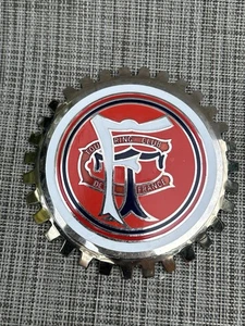 Touring Club de France Auto Plakette Chrom Emaille Auto Emblem Sammlerstück - Bild 1 von 4