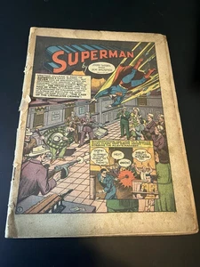 Action Comics #51 1st App. Prankster Golden Age Superman DC Comic 1942 coverless - Picture 1 of 2