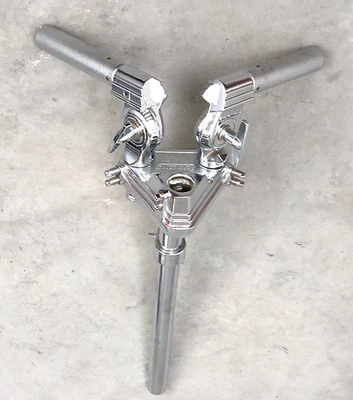 LUDWIG MODULAR DOUBLE TOM DRUM MOUN T/ HOLDER 80's 90's - Image 1 of 4