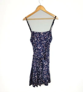 Vestido sin mangas floral oscuro Zaful talla 8 nuevo con etiquetas - Imagen 1 de 8