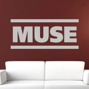 Pegatina de arte de pared con logotipo de Muse Band (AS10263) - Imagen 1 de 2