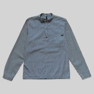 Nudie Jeans Co. Men’s Half Clothed Striped Cotton Slim Shirt – Size S - Picture 1 of 12