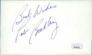 Pat Bradley LPGA Golfer Signed 3x5 Index Card JSA Authenticated - Picture 1 of 2
