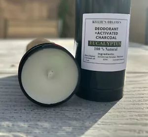 Organic Deodorant w/ Activated Charcoal - Picture 1 of 2