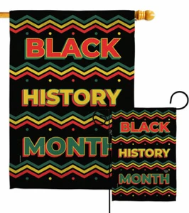 Black History Month Garten Flagge Lives Matter Deko Geschenk Hof Haus Banner - Bild 1 von 19