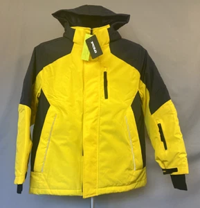 TSLA youth Ski Jacket. Yellow, Waterproof/outdoor/Insulated, Size (L) 14/16. NWT - Picture 1 of 12