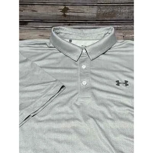 Polo uomo Under Armour grigia taglia 2XL XXL vedi foto - Foto 1 di 6
