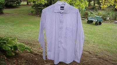 Camicia elegante uomo Galliani LS Italy 16 34/35 100% cotone italiano doppio giro usata in ottime condizioni - Immagine 1 di 4