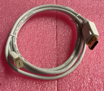 Display to Mini Display Port Cable E342987 5’ ft White AWM Style 20276 80c 30V - Image 1 of 2