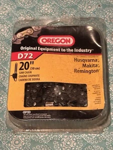 NEW 🔥 Oregon D72 20" Full Chisel Chainsaw Chain (Gray) New In Box 🔥 - Picture 1 of 5