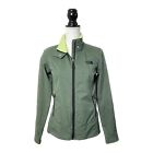 The North Face S Calentito Softshell Lightweight Jacket Green Water Wind Resist