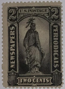 Travelstamps: 1879 US Stamps Scott #PR57 Periodicals Stamp Scott #PR57 MOGH 2C - Picture 1 of 8