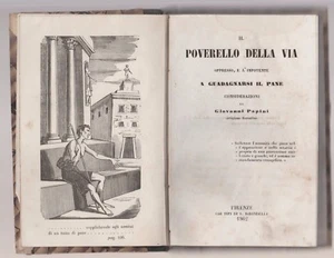 Il poverello della via oppresso e l'impotente a guadagnarsi il pane 1862 6507 - Bild 1 von 1