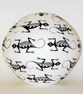 Westley Begay Hand Made Seed Pottery "LIZARDS" 2002 - Signed Original - Bild 1 von 9