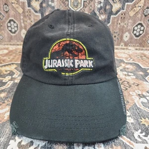 Jurassic Park Logo Distressed Universal Studios One Size Fits Hook/Loop Closure - Picture 1 of 9
