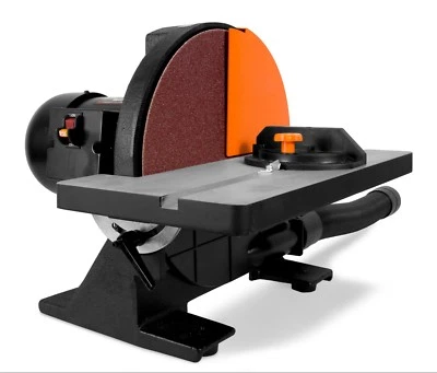 WEN 65812 12-Inch Benchtop Disc Sander with Miter Gauge & Dust Collection System - Image 1 of 4