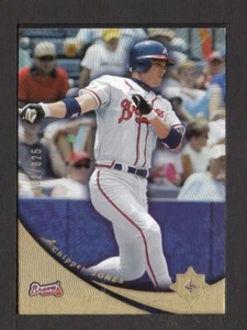 2005 Ultimate Signature #62 Chipper Jones Braves #182/825 - Picture 1 of 1