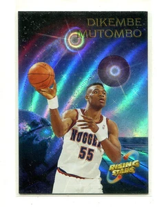1994-95 Stadium Rising Stars #9 Dikembe Mutombo Denver Nuggets - Picture 1 of 1