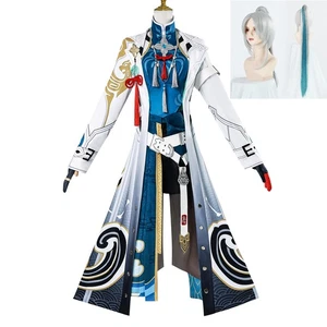 Feixiao Cosplay Costume Honkai Star Rail Feixiao Uniform Wig Full Set - Picture 1 of 19